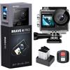 AKASO Brave 4 Pro Action Cam 4K 40M Fotocamera Subacquea Videocamera 20MP WiFi 170°