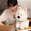 Peluche a forma di cane Westie, giocattolo simulato per bambini, ragazze e
