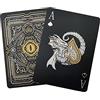 ACELION Carte da gioco impermeabili, carte da gioco in plastica, mazzo di carte, carte da poker regalo (drago nero)