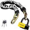 Kryptonite 999485 Lucchetto New York a catena per bicicletta 1410, 100 cm x 15 mm