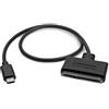 StarTech.com Cavo adattatore USB 3.1 a SATA da 10 Gbps per unità dischi rigidi da 2,5, USB-C