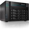 Asustor Alimentatore Nas AS6508T 8 BAHIAS Atom C3538 Quad Core Overton 2.1GHz 8GB 2X2.5GBE 2X10GBE Raid 0,1 JBOD SATA6GB USB 3.0