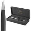 Parker Sonnet Penna a sfera | Collezione Legacy of Flight | Rifinitura cromata | Punta Media | Inchiostro nero | Confezione Regalo