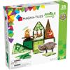 Magna-Tiles Jungle Animals 25 Piece Set The Original Magnetic Building Tiles For Creative Open Ended Play, Educational Toys For Children Ages 3 Years + (25 pezzi)