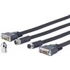 Vivolink PRODVICW20 cavo DVI 20 m DVI-D Nero (PRO CROSS WALL CABLE - . Warranty: 144M) [PRODVICW20]