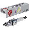 NGK Candela accensione 4589 Elettrodo centrale - iridio 1 Elettrodo di massa schermato/a 5 kOhm con sede-tenuta piatta Attacco/Raccordo-SAE fisso Apertura chiave: 16 mm Lunghezza filettatura: 19,0mm