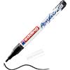 edding 5300 Marcatore Acrilico Fine, Nero, 1 Marcatore a Vernice Acrilica Waterproof, Punta Tonda 1-2Mm, Pennnarello Acrilico per Disegno Su Tela, Carta, Legno, Marcatore Acrilico per Ciotoli