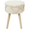 HOME DECO FACTORY - HD7523 - Sgabello Mirage Mobilier Seduta Panca Sgabello Camera Azienda Mobile, 41x30x30 cm