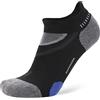 Balega UltraGlide No Show Calze Da Corsa, Imbottitura Protettiva Per Tallone E Punta, Con Drynamix™ Traspirante Per Comfort Massimo E Leggera Imbottitura,X-Large (EU 46-48.5),Grigio Medio/Blu