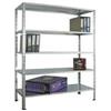 KIT SCAFFALE 5 RIPIANI 100X40 H186 GRIGIO