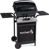Sochef Barbecue Gas 2 Bruciatori Pepito Pietra Lavica Con Ripiani Laterali