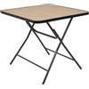 5 five simply smart Tavolo Pieghevole Flexy cm.80x80 Effetto Legno