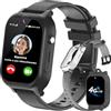 EUNICECG 4G Smartwatch Bambini Orologio Bambino Bambina Localizzatore GPS Telefono SOS Videochiamata Contapassi Sveglia HD Fotocamera Impermeabile Digitale Regalo