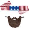W WIDMANN MILANO Party Fashion WIDMANN 74603 ? Easy Rider Fascia per Capelli e Barba