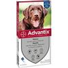 BAYER S.P.A. Advantix spot-on 4 pipette 4 ml cani oltre 25 kg - cani 25-40 kg scad. 10-2027- DISPONIBILE IN CATALOGO ANCHE CONFEZIONE DA 6 PIPETTE
