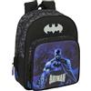 safta BATMAN - Zaino scuola per bambini, ideale per bambini di diverse età, comodo e versatile, qualità e resistenza, 27 x 10 x 33 cm