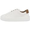 Clarks Sneaker da Donna Hero Lite Lace, Pelle Bianca., 36 EU