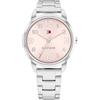 Tommy Hilfiger Orologio con Movimento al Quarzo a Tre Lancetteper i Giovani con Cinturino in Acciaio InossidabileArgentato - 1720045, Silver