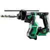 HiKOKI Martello Perforatore a Batteria - 18V, 1,3 Joule - SDS-Plus, Motore Brushless, Tecnologia Anti-Vibrazione, con Impugnatura Aggiuntiva e Valigetta - Ideale per Calcestruzzo, Legno e Acciaio