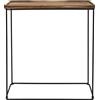 Livoo MES151 Maxi Tavola Aperitivo In Legno Di Acacia FSC - 75x19.5 Cm, Con Gambe, Ideale Per Antipasti E Buffet