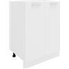 VCM Armadio da cucina | Dimensioni ca. 82 x 60 x P 46 cm | Mobile base con due ante girevoli | Mobili da cucina - Esilo