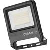 OSRAM Proiettore LED ENDURA FLOOD PC 50W, bianco caldo 3000K, 5000 lumen, IP65, alluminio sostenibile, efficienza 100 lm/W, grigio scuro