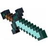 Paladone Luce Spada di Diamante Minecraft Merchandise Ufficiale, 3 Modalità di Luce Dinamica con Reazione al Suono, Decorazione per Stanza di Gioco & Collezionabile, Alimentata a USB o Batterie