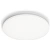 Philips LED Izso, Plafoniera Rotonda + telecomando, Luce Bianca da Calda a Fredda, Dimmer a Fasi, 40W, Bianco