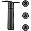 Le Creuset Pompetta vino WA-137 in Plastica con 3 Tappi, Nero Matt, 49200000008200