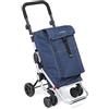 Foppapedretti Carrello Go Up Portaspesa Blue jeans