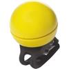 cyclingcolors campanello della bicicletta scooter clacson supporto manubrio elettronico giallo da 40 mm, diametro da 19 mm a 22 mm