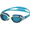 Speedo Biofuse 2.0 - Occhialini da nuoto unisex per adulti, quadrifoglio pallido/cobalto, taglia unica