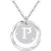 Tusuzik Regalo Per San Valentino — Collana Personalizzata Con Iniziali A-Z In Argento Sterling 925, Un Gioiello Regolabile Per Tua Moglie, Fidanzata O Mamma.
