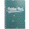 Pukka Pad Glee - Taccuino Jotta, formato A5, a spirale, colore: Verde