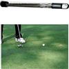 KeGOLF Lenza guida per mazze da golf, 3 m, aiuto per l'allineamento, Master Straight e Breaking putts (bianco)