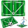 KINDLUME Tappeto Calcio, Tappeto Calcio Allenamento, Allenamento Calcio, Tappetino da Allenamento Antiscivolo, per Il Controllo Palla e Dribbling, per Allenamento Tecnico a Casa, Giardino