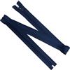 Aerzetix - Set di 8 Cerniere Lampo a Spirale N°5 85cm separabili con cursore | in Metallo Nylon Poliestere | Colore Blu Scuro | per Cucito Artigianato creazioni Tessili