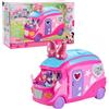Just Play Minnie Set di gioco Glamper di Minni Bows-A-Glow Disney Junior e personaggi con 13 pezzi, giochi per bambini dai 3 anni in su, Esclusiva Amazon di Just Play