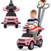 JAMARA 464061 Rutscher Land Rover Discovery 3 in 1, auto antiscivolo con asta di spinta, giocattolo per bambini, idea regalo per bambini, protezione antiribaltamento, asta di spinta e supporto