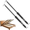 WateryWave 600MM 600N Molle a Gas con Teste a Sfera Pistoni per Letto Contenitore Matrimoniale Pistoncini per Mobili Ante Cucina Pistone a Gas (Peso del coperchio adatto 52-67kg) 2Pcs