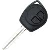 BROVACS Custodia di ricambio per chiave compatibile con telecomando a 2 pulsanti senza chiave per Suzuki Grand Vitara Swift Liana PG105A