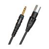 Planet Waves D'Addario PW-GMMS-10 Cavo per Microfono Planet Waves Custom, Connettore XLR Maschio di 6.35 mm, 3 m