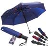 JAGUAR Ombrello Pieghevole Antivento Firmato, Mini Ombrello Piccolo Tascabile con Apertura Automatica, Ombrellino per Viaggio, da Tenere in Auto Sempre Pronto all'Uso (Misura Chiuso: 28,5cm) Bordeaux