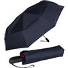 Knirps Ombrello tascabile XXL 120 cm Fiber Xtreme BIG-Duomatic, blu navy, 120 cm