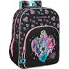 safta MONSTER HIGH - Zaino scolastico per bambini, adatto a carrozzina, comodo e versatile, qualità e resistenza, 33 x 14 x 42 cm