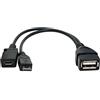 TV xStream Cavo USB OTG TV xStream per Firesticks 4K/4K Max/Cube/lite/2ª Gen, dispositivi Android e dispositivi host, adattatore universale Micro Power abilitato, 15,2 cm
