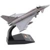 SEBUNAS, kit per modellismo, scala 1:100, EF2000 Typhoon Fighter, livrea tedesca, Jet militare tedesco, modello in metallo, aereo diecast, per collezione adulta o regalo