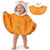 Kitimi Costume da Animale Volpe Pigiama Bambini Tuta Onesie Bambina e Bambino Peloso Animali Costumi di Carnevale Kids per Feste e Cosplay Costume Halloween Party Show di Natale Pigiama
