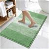 Enyhom Tappeto Bagno Antiscivolo 60 x 90 cm, Tappetino Bagno Verde Super Assorbente Morbido, Tappetini Bagno in Microfibra Lavabile in Lavatrice, Tappeto Doccia per Soggiorno, Doccia, Vasca