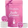 Ourdort 6 Pack Bombe da Doccia,Shower Steamers,Profumo di Rosa,Shower Bomb Doccia,Shower Steamers Aromatherapy,Regali di Natale per Donna,Regali Rilassanti